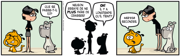  Qu'allez-vous faire ce week-end ? Nelson, lui, va relever un défi !