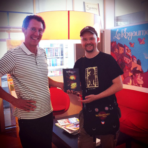 Wormworld Saga, l'éditeur aux côté de l'auteur Daniel Lieske