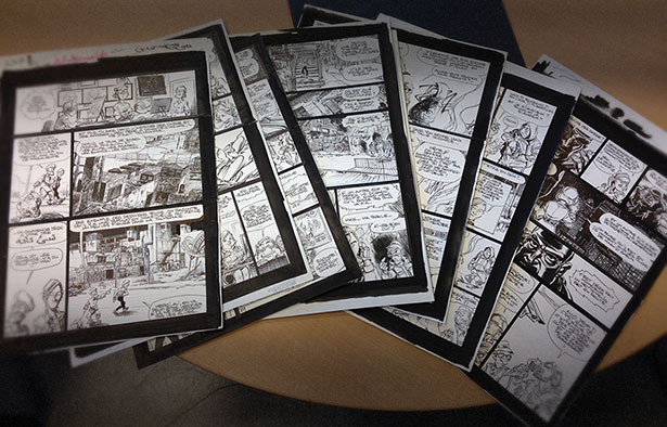 Quelques planches de SODA tome 13, Résurrection Quelques planches de SODA tome 13, Résurrection